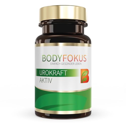 BodyFokus UroKraft Aktiv | einzigartige Zusammensetzung - 60 Kapseln -