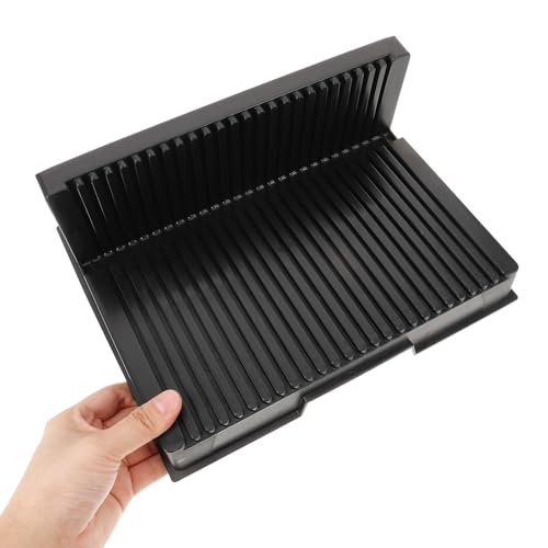 Soporte de herramientas reutilizable negro con ranuras ifundom 7