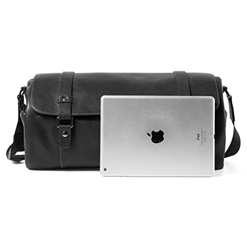 Sharkborough Viaje Men's Duffel Bag, Genuine Leather Overnight Travel Bag, For Gym Sports And Weekends #TOP2