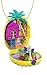 Polly Pocket Cofre Colgante Polly con Lila en forma de piña, muñeca con accesorios (Mattel GKJ64)