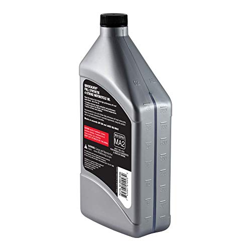 Quicksilver Aceite para Motor Sintético 10W-40 1 Quart miniatura 4