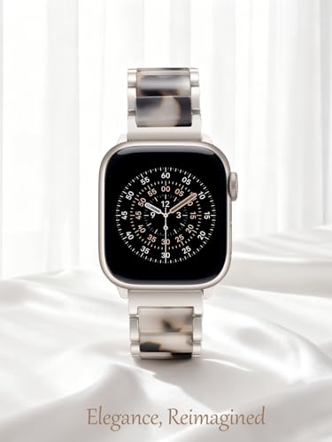 Image of V.R.HOPE Luxury Starlight Apple Watch Band for Women, Metal & Resin