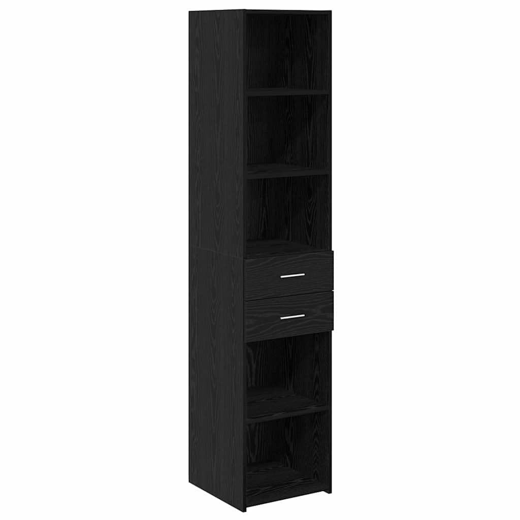 Mobiletto alto, effetto rovere, 40 x 42,5 x 185 cm, in legno