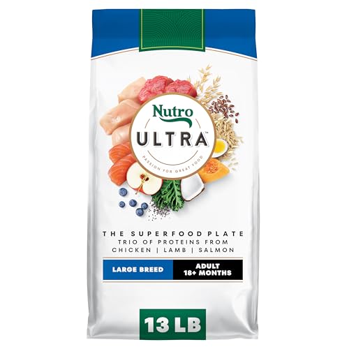 Nutro Ultra Adult Large Breed Dry Dog Food, Chicken, Lamb and Sal...