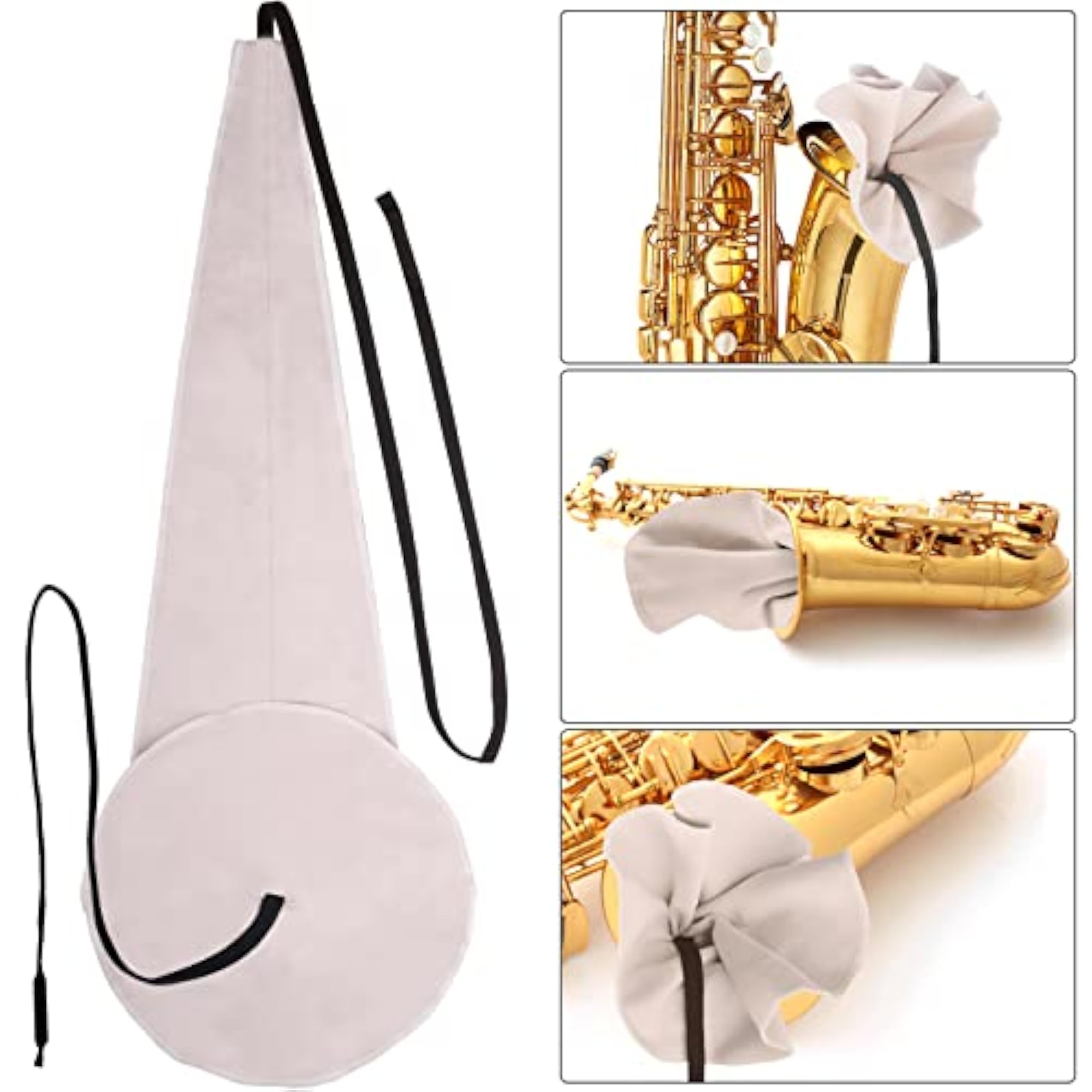 Saxophone Cleaning Kits, 8PCS with Case