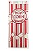 Carnival King Paper Popcorn Bags, 1 oz, Red & White, 100 Pieces