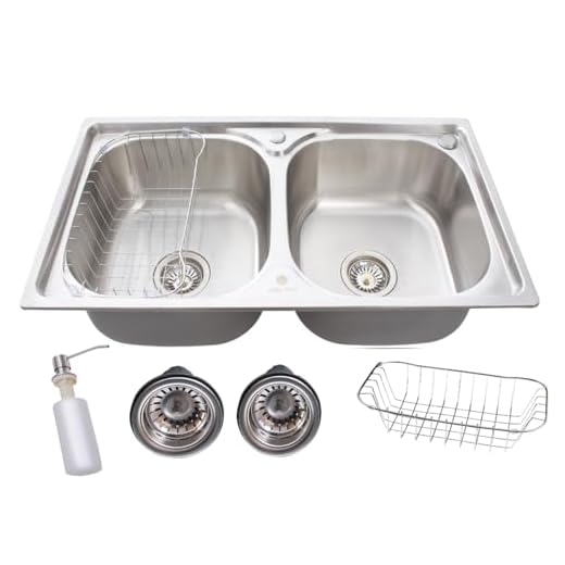 Cuba Dupla Gourmet Aço Inox 304
