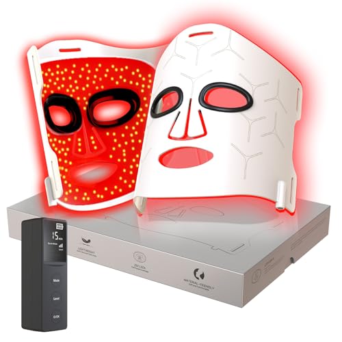Infrared Red Light Therapy Mask: High Power for Glowing Skin
