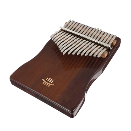 VINTORKY 音楽愛好家のための木製カリンバ 初心者向け17鍵指ピアノ ポータブルで丈夫