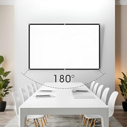 Pantalla de proyección portátil plegable 120 pulg 16:9 miniatura 3
