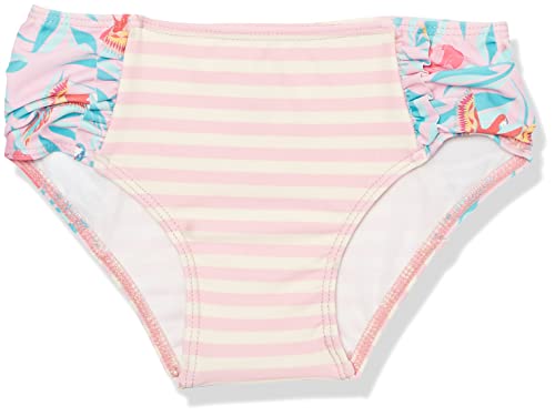 Image of Jessica Simpson Girls' Two-piece Rashguard Bikini Set