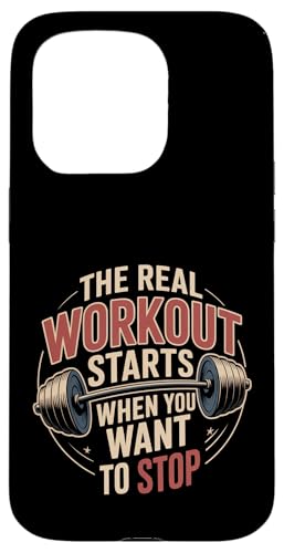 The Real Workout Starts When You Want To Stop |- �X�}�z�P�[�X iPhone 15 Pro �p