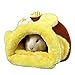 Jorzer Pet Hamster Bed Bed Cotton Fleece Guinea Pig Nest Cage Carino Caldo Fleece Casa Forniture per Piccola Guinea Animale Pig Hedgehog Chinchilla S