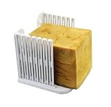Bread Slicer Cutting Guide, Toast Bread Slicer for Homemade Bread, Bagel Slicer Loaf Cutter Sandwich Maker Toast Cutter Mold with 6 Slice Thicknesses, Bread Cutting Guide, Home Kitchen Accessories