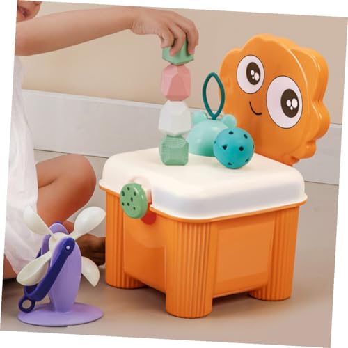 Boîte de rangement capacité spacieuse plastique pour stopper le désordre des jouets - 5