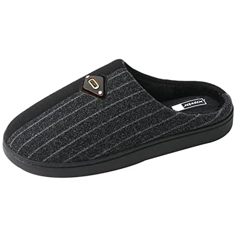 JOMIX Zapatillas de Casa para Hombre Suaves Pantuflas Antideslizantes Cover