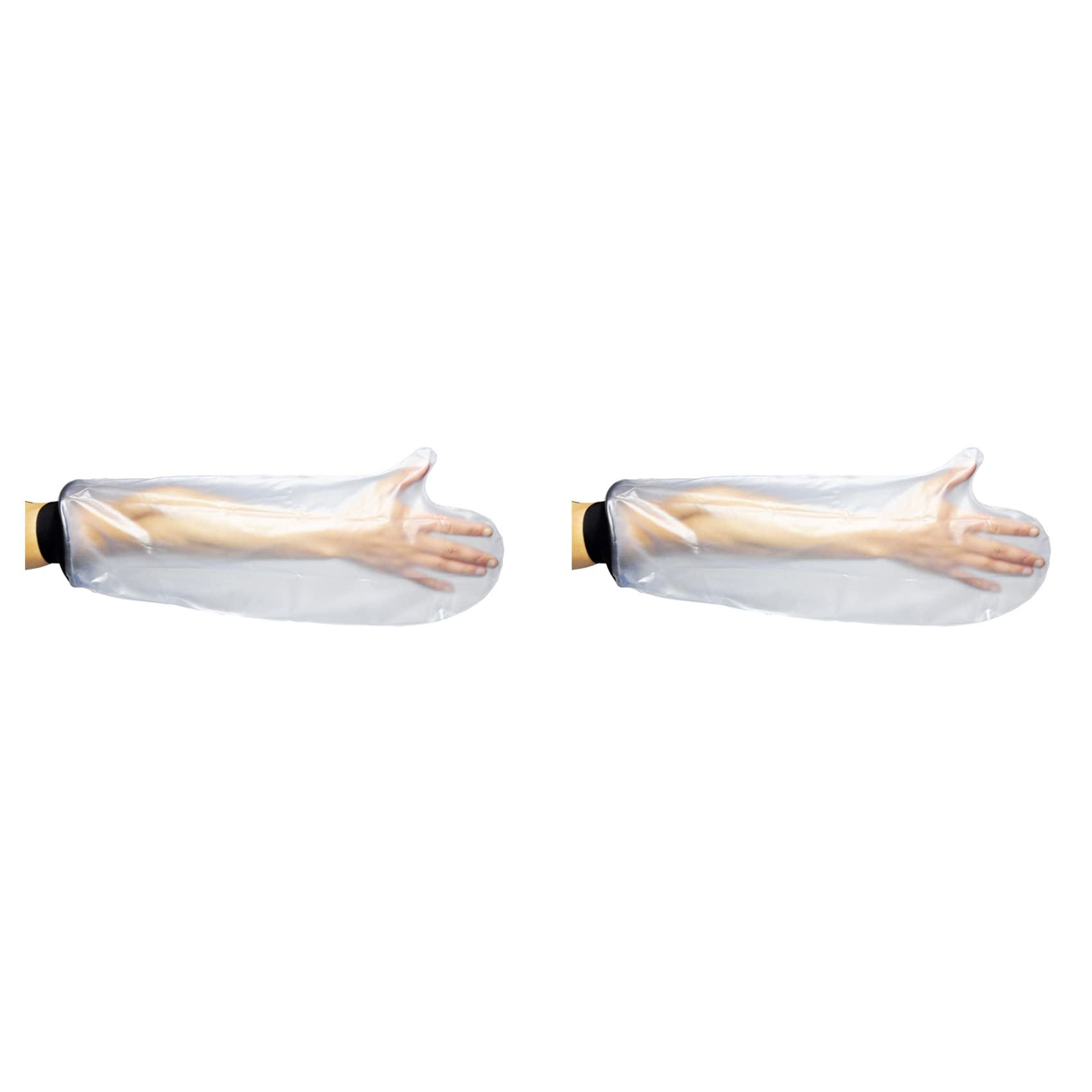 Hndhbfgrt 2X Waterproof Cast Cover Arm Adult Forearm for Shower Bath Swimming Watertight Protection Fingers Wrists Wound