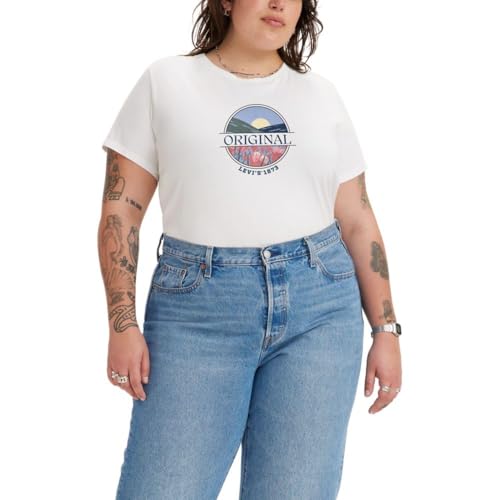 Image of Levi's Women's Perfect Crewneck Tee Shirt (Also Available in Plus)