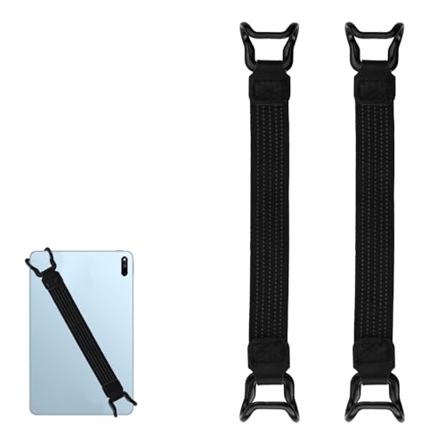 Dokeno Correa Antideslizante Universal 2 Pcs para Tabletas y E Readers 7 11 Pulgadas, Correa de Mano Elástica Multifuncional