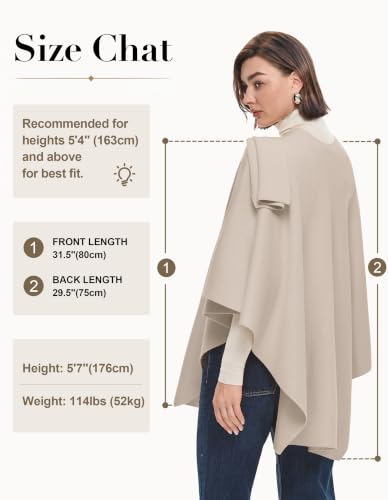 Image of PULI Womens Cross Front Poncho Shawl Wrap Elegant Wedding Formal Gift