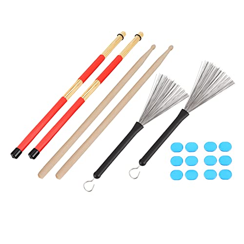 Kit de baquetas de madera de arce para batería miniatura 2