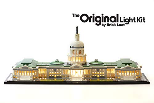 LED Lighting Kit for Lego Architecture United States Capitol Building - 21030