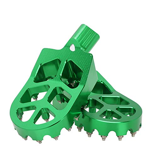 Image of Motorcycle Foot Pegs Footpeg Foot Rest Pedal CNC for KLX230 KLX230R KLX230S 2020-2023 KLX150L 2014-2021 KLX150BF 2017 Green