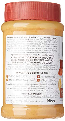 Fit Food Pasta De Amendoim Crocante 450G