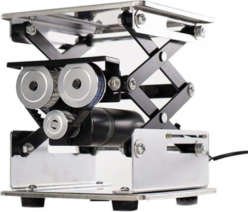 ZREVSB Electric Lifting Platform with Remote Control, 10Kg Load Capacity, Low Vibration and Noise, for Laboratory Industrial Use ()