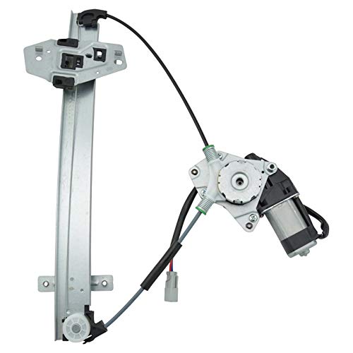 Image of TRQ Rear Left Power Window Regulator & Motor Assembly Drivers Side Compatible with 2001-2006 Acura MDX