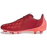 adidas Herren Predator Malice Control (Soft Ground) Rugby-Schuhe, Scarle/SIGCOR/CBLACK, 46 2/3 EU