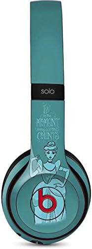 Skinit Decal Audio Skin Compatible with Beats Solo 3 Wireless - Officially Licensed Disney Princess Cinderella Sketch Design