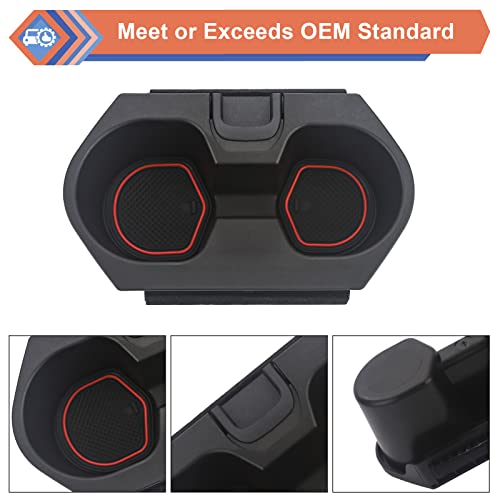 Zonfant Center Console Cup Holder, Drink Bottle Holder Insert Compatible With 2016-2019 Honda Civic, 2019-2021 Honda Insight. Replace #83446-Tba-A01Za #TOP3