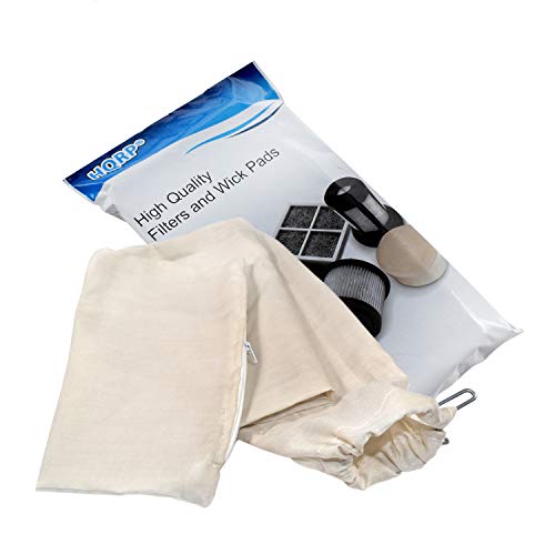 HQRP Dust Collector Bag compatible with Bosch/RIGID/Ryobi/DeWalt/Kobalt/Skilsaw/Craftsman/Porter Cable/Delta/Makita 10" Tablesaws with 2.5" Dust