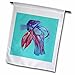 3dRose Blue and Red Siamese Fighting Fish Betta Splendens - Flags (fl_352433_1)