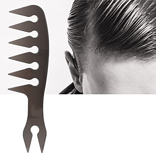 Peine de dientes anchos para cabello masculino, portátil y duradero miniatura 6