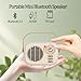 aipidmaga Retro Bluetooth Speaker,Vintage Decor,Mini Wireless Bluetooth Speaker,Gifts for Women Men Teenage Girls,Cute Portable Old Fashion Style for Kitchen Desk Bedroom Office Party (Beige)