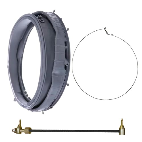 US-Based Supplier Genuine OEM KIT of MDS66290801 / AGM30030701 / MDS66290807-4861ER2001J & TSE-1 Washer Door Boot Rubber Seal Gasket for LG & Kenmore Front Load Washing Machines TSE-1 4861ER2001J