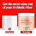 Prebiotic Fiber Powder - Unflavored & Sugar Free | 45 Servings | Fiber Supplement to Support Digestive Regularity, Gut Health, Bloating & Immune Support - 1 Scoop of Soluble Prebiotic Powder Daily