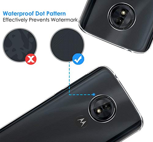 Tumundosmartphone Funda Gel TPU Fina Ultra-Thin 0,5mm Transparente para Motorola Moto E5 / G6 Play