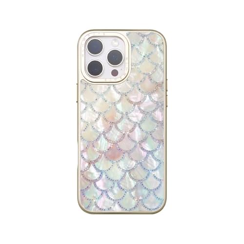GLOWFATE iPhone 17/16/15 Pro Max ��p�P�[�X �V�R�L�k ���� ��l���ۂ��L���[�g ���ɗD����TPU �ϏՌ� �Ռ��z�� �����}�O�l�b�g�P�[�X MagSafe�Ή� [�V�R�L�k�V���[�Y] (�J���t�H���j�A�E�T���Y, iPhon
