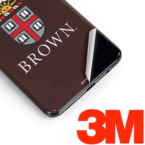 Skinit Decal Phone Skin Compatible with Samsung Galaxy S10e - Officially Licensed College Brown University Logo Design