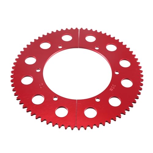 #35 Chain 72 Tooth Split Sprocket for Predator 212cc 196cc 6.5hp 7.0hp Coleman CT200U BT200X CT100U TrailMaster MB200 MegaMoto B212 Motovox Doodlebug Baja Mini Bike Go Kart Cart Parts