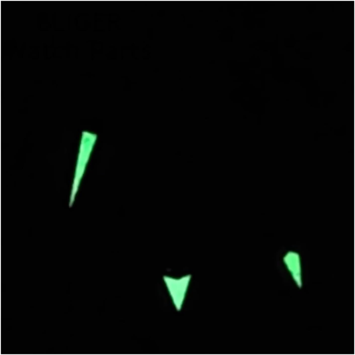 Vintage Bronze Watch Hands Green Luminous Compatible For NH35 NH36 4R35 4R36 7S36 7009 Movement