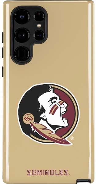 Skinit Impact Phone Case Compatible with Galaxy S24 Ultra - Officially Licensed Florida State FSU Seminoles Maroon Design
