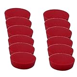 Material: esponja SSXCO 12Pcs Esponja de Limpieza para Lavar Platos Esponja Negra para Lavar Platos Esponja para Limpieza de Cocina Herramienta antibacteriana меламиновая губка # 4AU5, Rojo