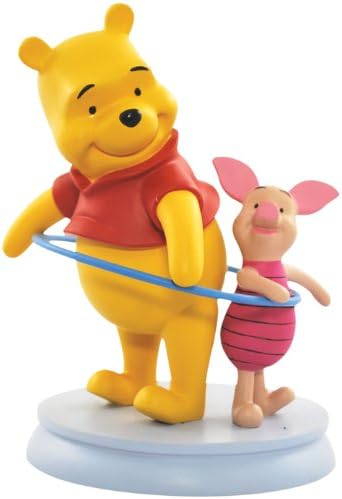 Amazon ウェストランドギフト雑貨くまのプーさんと子豚フラフープ置物 4 3 4インチ Westland Giftware ホーム キッチン 通販