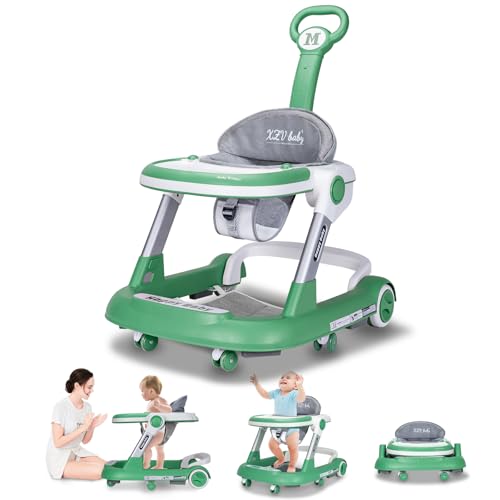 Baby Walker Wheels 5 in 1 Foldable Activity Center Mute