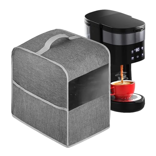 Funda para cafetera con asa protectora que mantiene tu máquina libre de polvo y suciedad en casa 8
