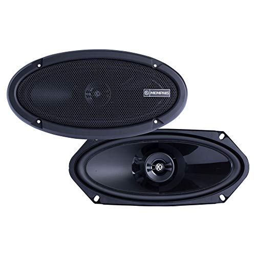 Memphis Audio PRX410 Power Reference Series 4x10 2-Way Coaxial Speakers with Swivel Tweeters - Pair